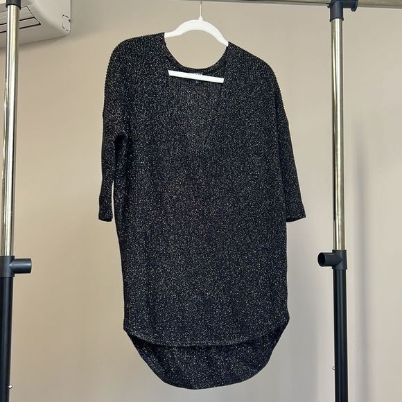 Black Knit Express Sweater - Picture 2 of 7